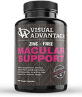 Zinc-Free AREDS 2 Eye Vitamins for Macular Support – 3 Month Supply (180 Veggie Capsules) – Lutein &amp Zeaxanthin Formula Based on The AREDS II Study