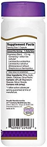 21st Century Acidophilus Probiotic Blend Capsules 150-Count (Pack of 2)