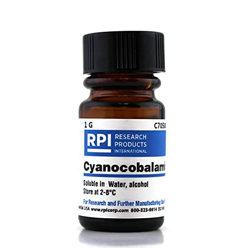Research Products International Cyanocobalamin (Vitamin B12) 1 Gram - RPI