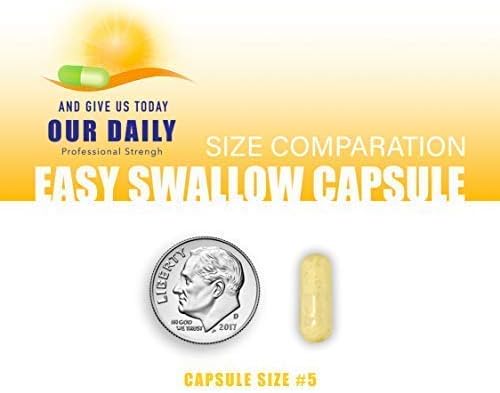 AND GIVE US TODAY OUR DAILY L-Methylfolate 15 mg / 15000 mcg Maximum Strength Active Folate 5-MTHF Filler Free Gluten Free Non-GMO Vegetarian Capsules (4 Months Supply) (120)