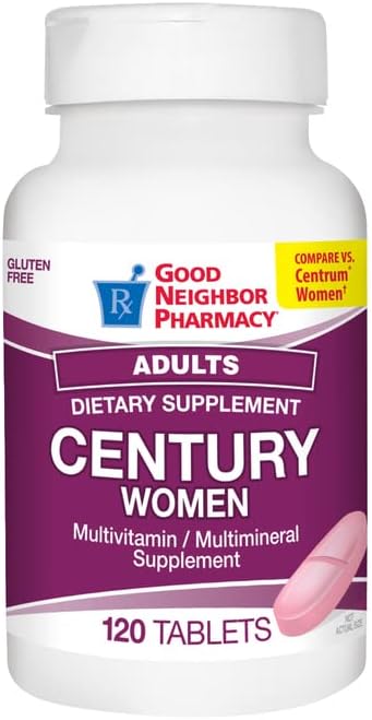 Good Neighbor Pharmacy GNP Century Adult Women's Multivitamin 120 Tablets