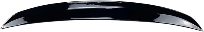 Compatible With Benz CLA Class X118 CLA200 260 CLA35 CLA45 AMG 2019-2022 Rear Trunk Lid Spoiler Wing Carbon Fiber Look Splitter Lip (Color : Glossy Black)