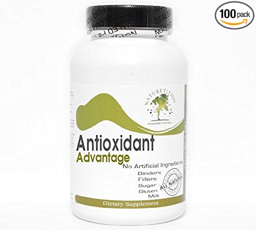Antioxidant Advantage ~ 100 Capsules - No Additives ~ Naturetition Supplements