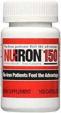 150 Capsule Supplements 100 Count by Nu-Iron