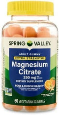 generiiic Extra Strength Magnesium Gummies for Bone and Muscle Health 250mg 60ct + vssl Sticker
