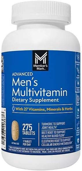 Men's Daily Multivitamin Tablets 275 ct.