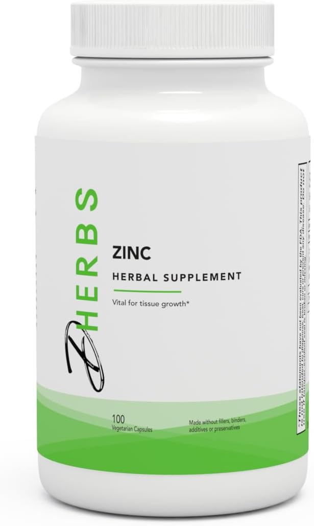 Dherbs Zinc Formula 100-Count Bottle