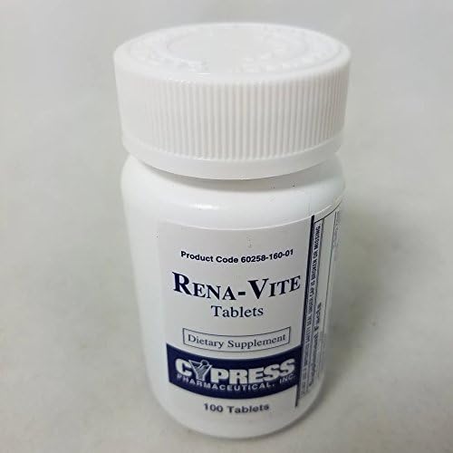 Rena-Vite Tablets 100 Count per Bottle (10 Pack)