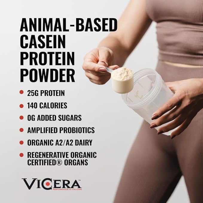 A2 Protein Powder Chocolate Milk 25 G Protein per Serving Organic A2/A2 Whey Casein Blend with Probiotics and Celtic Sea Salt Gluten Free Workout Supplement Non GMO 20 Servings 27.4 Oz