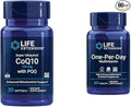Life Extension Super Ubiquinol CoQ10 with PQQ CoQ10 PQQ shilajit Heart Health &amp One-Per-Day Multivitamin – Packed with Over 25 Vitamins Minerals &amp Plant Extracts