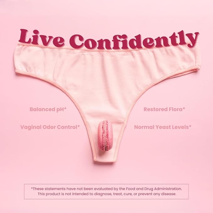 Optimal Prime Vaginal Probiotics for Women with Prebiotics Cranberry Extract and Lactobacillus Probiotic Blend Supports Healthy Vaginal Flora Odor Control pH Balance 2 Month Supply 120 Capsules