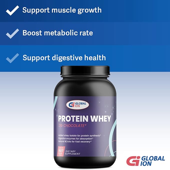 Global Ion 2lb Whey Protein Chocolate