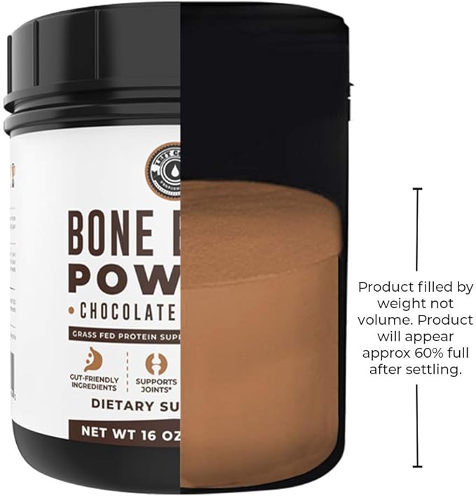 Left Coast Performance Vanilla Bone Broth Protein Powder 16oz + Chocolate Bone Broth Protein Powder 16oz