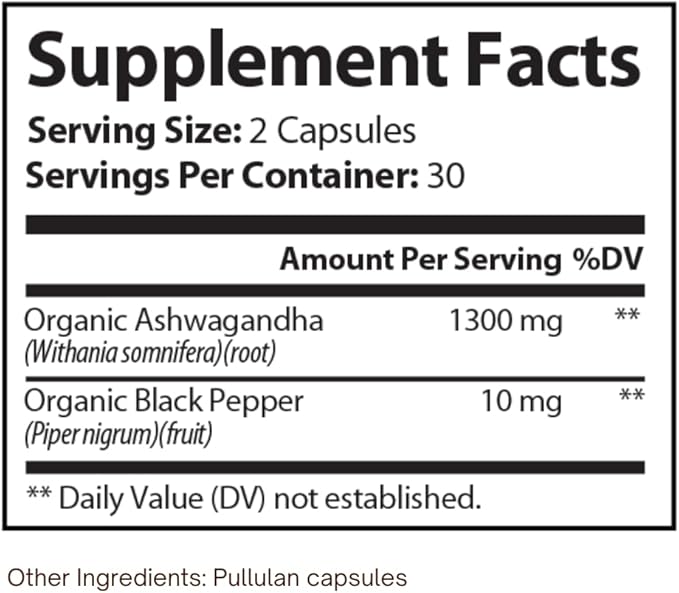 Ashwagandha with Black Pepper &amp Collagen Complex Capsules | Supports Mood Skin Elasticity &amp Joint Health | 60 + 90 Capsules | Dietary Supplement