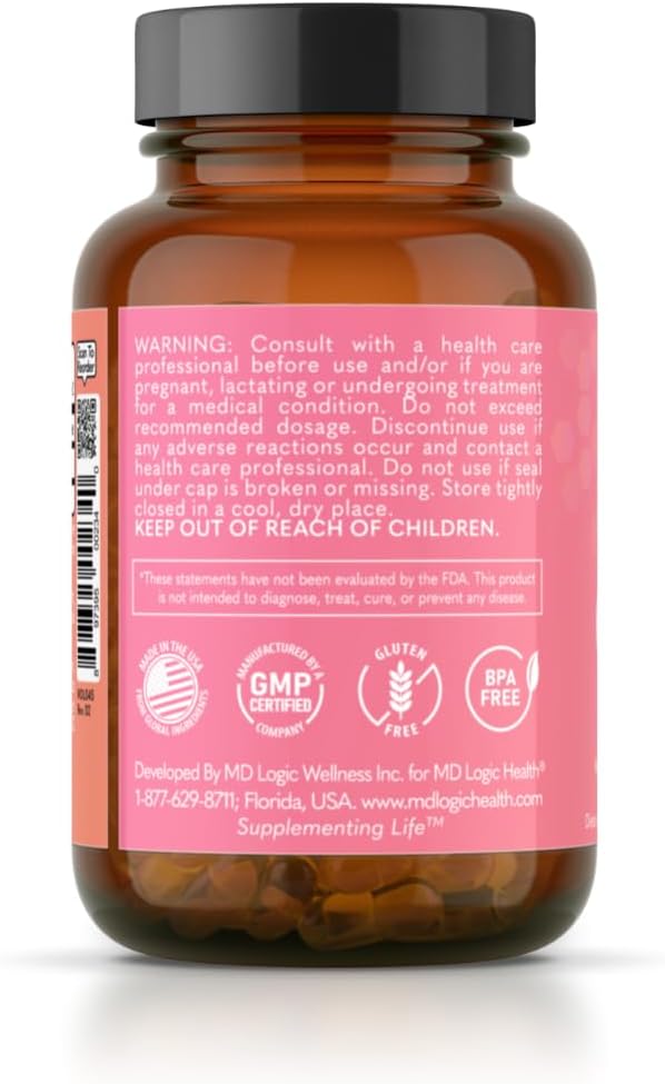 MD Logic Health CoQ10 Heart and Mitochondrial Health Support - Made in New York