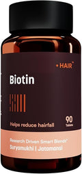 SS Biotin (90 Tablets) Supplement for Hair Growth | Strong Hair and Glowing Skin Fights Nail Brittleness