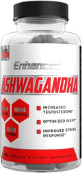 Enhanced Labs Ashwagandha Capsules with Sensoril Ashwagandha KSM-66 &amp Shoden - 30 Capsules