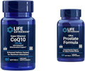 Life Extension Super Ubiquinol CoQ10 with Enhanced Mitochondrial Support ubiquinol CoQ10 shilajit &amp Ultra Prostate Formula Saw Palmetto for Men pygeum stinging Nettle Root lycopene