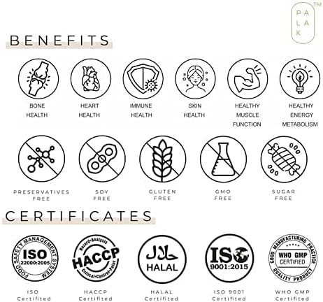 Palak Notes Multivitamin| Multimineral | Veg Omega 3 | Antioxidants