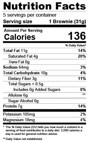 MariGold Keto Fat Bombs Snacks - Mint Chocolate Chip - Low Carb Collagen Rich Organic Cocoa Butter Dark Chocolate Organic Peppermint Gluten-Free Non-GMO (3 bag 5 Servings Each) No Weird Aftert