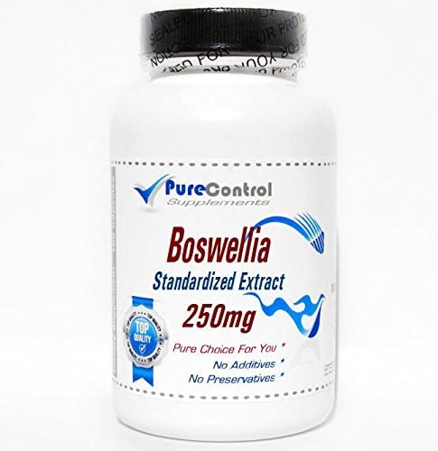 Boswellia Standardized Extract 250mg // 100 Capsules // Pure // by PureControl Supplements