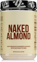 NAKED Almond Protein Powder from US Farms Only 1 Ingredient Vegan Gluten-Free No Additives No Salt No Sugar - 38 Servings - 1.5LB