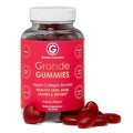 Grande Cosmetics Vegan Collagen Hair Vitamin Gummies with Biotin Folic Acid &amp Vitamin C - for Healthier-Looking Hair Skin Lashes &amp Brows - Citrus Flavor (60 Gummies 1-Month Supply)