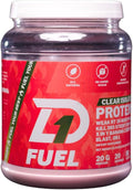 Grass Fed Whey Isolate Protein Powder - Strawberry and Banana - 20g Protein - No Artificial Ingredients - Clean Muscle Recovery &amp Growth by D1 Fuel