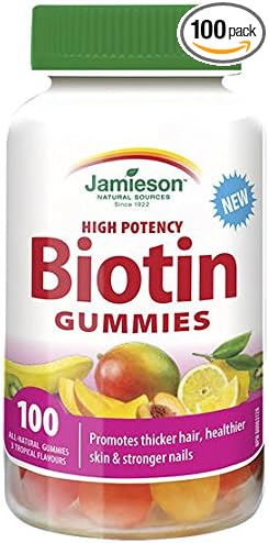 Jamieson Biotin Gummies 100 Gummies
