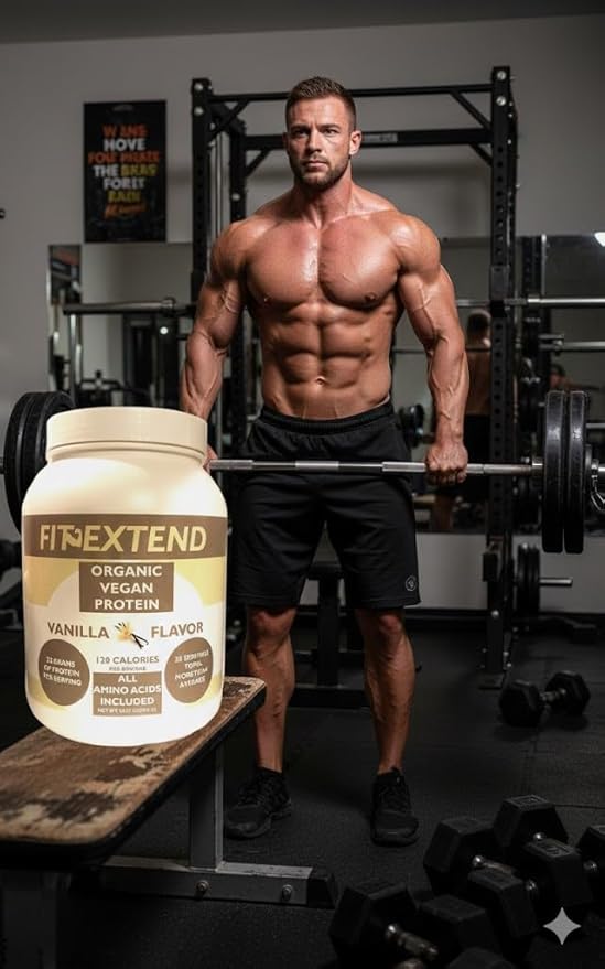 Vegan Protein Powder 30 Servings 120 Calories 22 G Plant Protein Per Serving Organic Vanilla Flavor High Protein Low Carb 0 Sugar