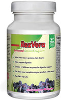 #1 Best All Natural Digestive Supplement for IBS Irritable Bowel Syndrome Stomach Bloating Gas Diarrhea Heartburn Acid Reflux Constipation Indigestion - RezVera 90 Capsules