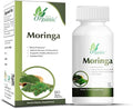 Moringa Oleifera Leaf Extract 960mg with Magnesium Stearate Venetable Cellulose (Capsules) 180 Capsules Pack of 2 (90 Pills x2)