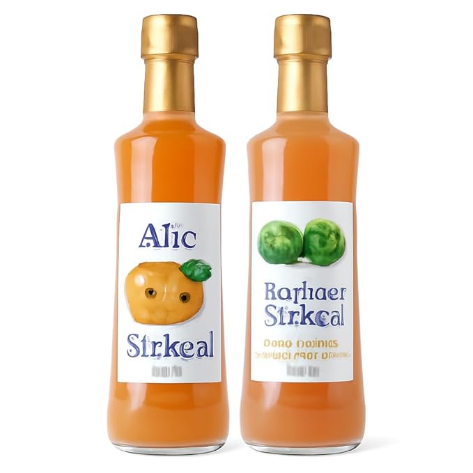 Natural Artichoke Vinegar And Hawthorn Vinegar 1000 Milliliters