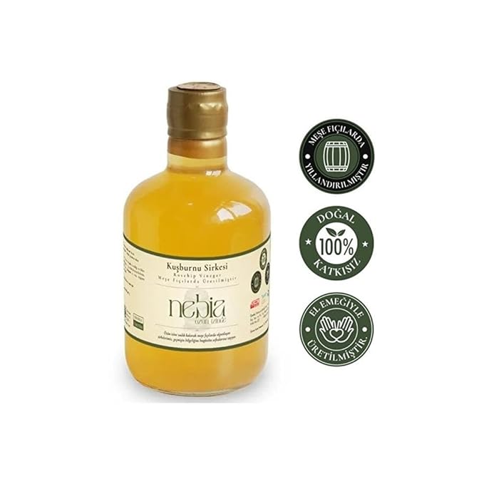 Oak Barrel Rosehip Vinegar 500 Milliliters