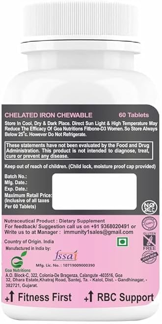 Iron Tablets 60 Capsule (Pack of 1)