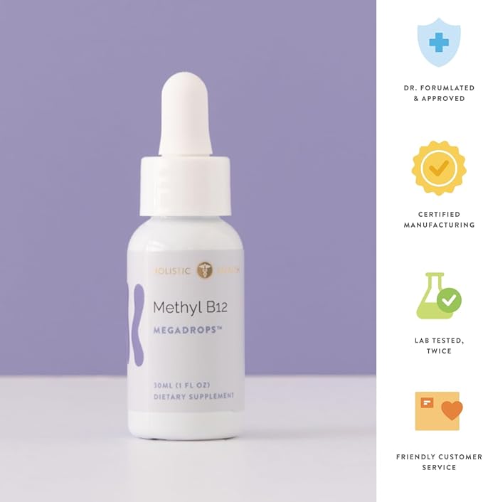 Holistic Health Methyl B12 MegaDrops™ 28ML (.95 FL oz)