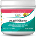Pure Essence Labs Ionic Fizz Magnesium Plus Anti-Stress Supplement Drink Powder Gluten Free and Non-GMO Magnesium Powder (Raspberry Lemonade 6.03 Ounce (Pack of 1))