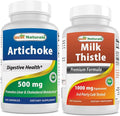 Best Naturals Artichoke Extract 10000 mg Equivalent &amp Milk Thistle Extract 1000mg