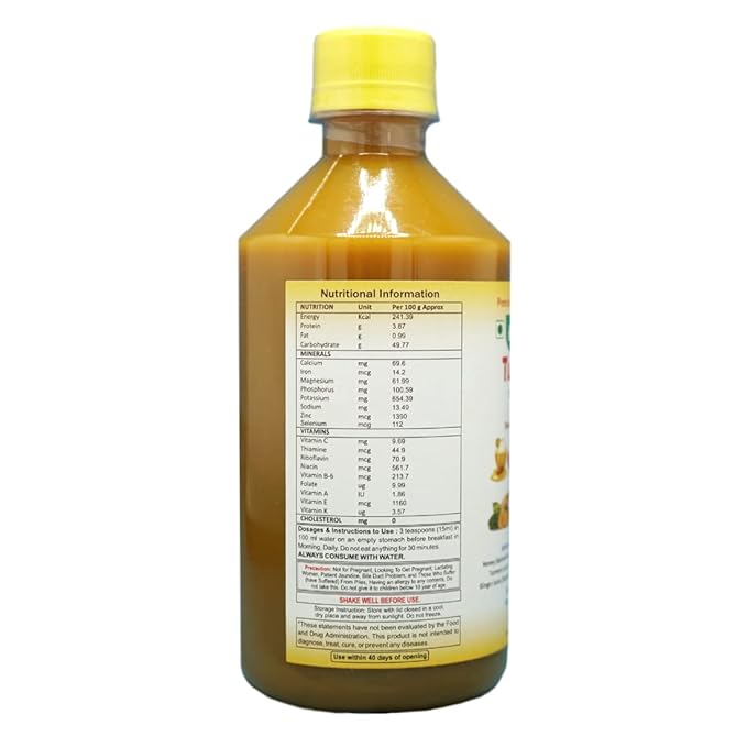 Turmeric Supplement Beneficial in Asthma Allergy joints support Infection &amp Overall Health Wellness - Turmeric Apple Cider Vinegar ACV Garlic Ginger Honey Lemon