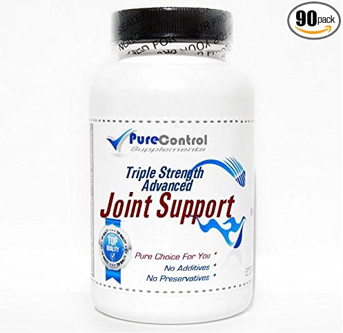 Triple Strength Advanced Joint Support // 90 Capsules // Pure // by PureControl Supplements