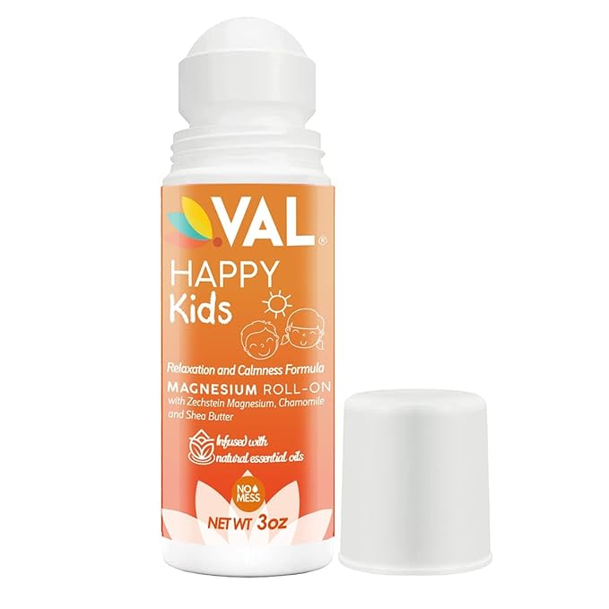 Child's Calm and Sleep Bundle: VAL Magnesium Roll-on &amp Cream