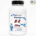 B-6 Vitamin 200mg // 100 Capsules // Pure // by PureControl Supplements