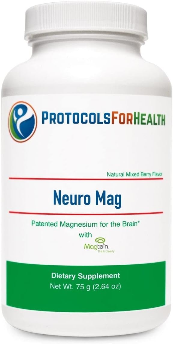 Neuro Mag Mixed Berry Dietry Supplement - Supports Healthy Brain Magnesium Levels 30 Servings