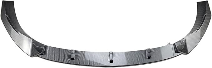 Car Front Bumper Lip Body Kit Spoiler Distributor Diffuser Cover+Compatible for Mercedes Benz CLA W118 C118 CLA45 AMG 2020 2021 2022 (Color : Carbon)