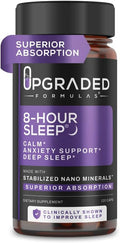 Upgraded Formulas 8-Hour Sleep: Clinically Shown To Improve Sleep 120 Capsules