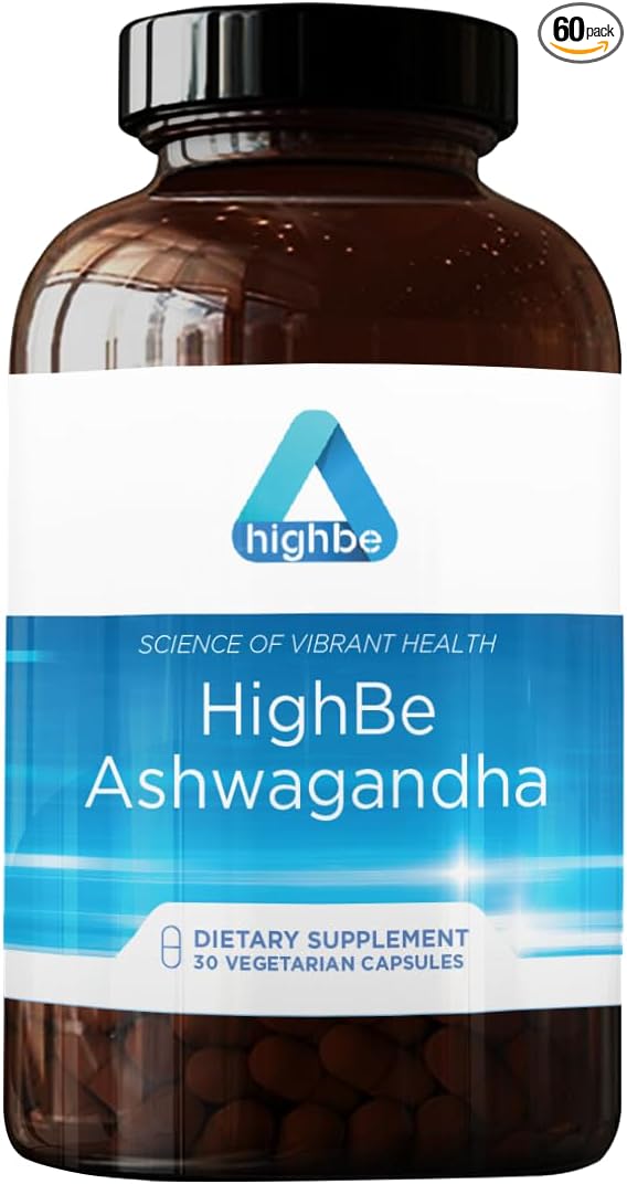 Ashwagandha Supplement 30 Vegetarian Capsules Triple Extract Formula with Sensoril and KSM-66 for Stress Support and Mood Balance