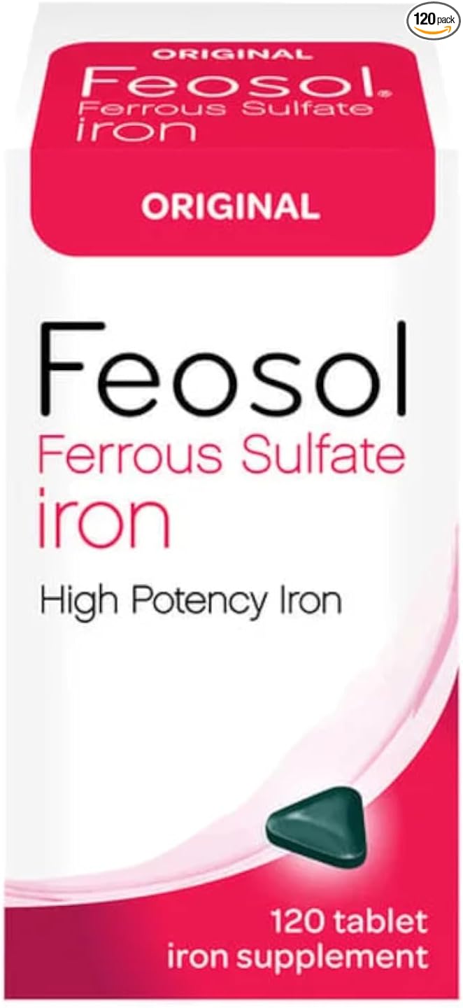 Feosol Original Vitamins 120 Count (Pack of 2)