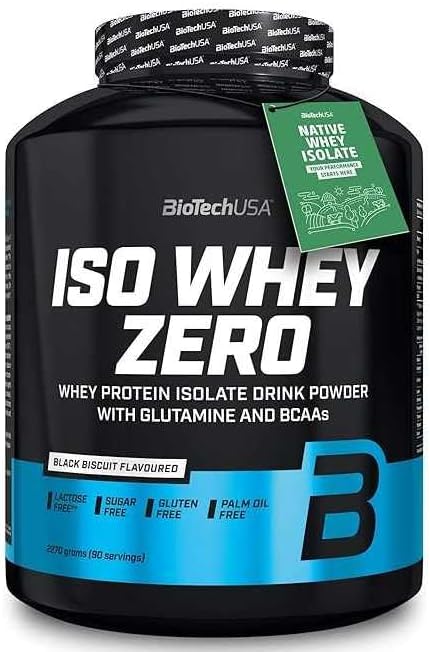 BioTech USA Iso Whey Zero - Cookies &amp Cream - 500 g Bag by BiotechUSA