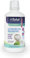 Cloruro de Magnesio con Menta Liquid 32 Oz - Magnesium Chloride with Mint - Betel Natural