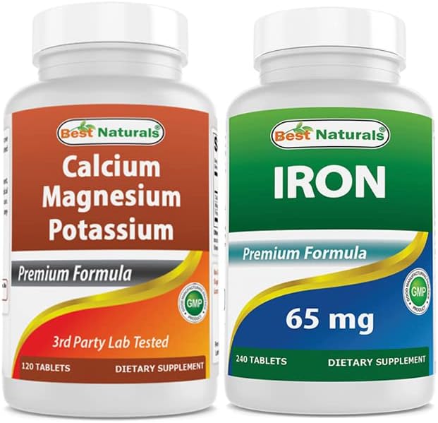 Calcium Magnesium Potassium &amp Iron 65 mg